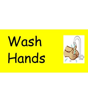 Yellow Wash Hands